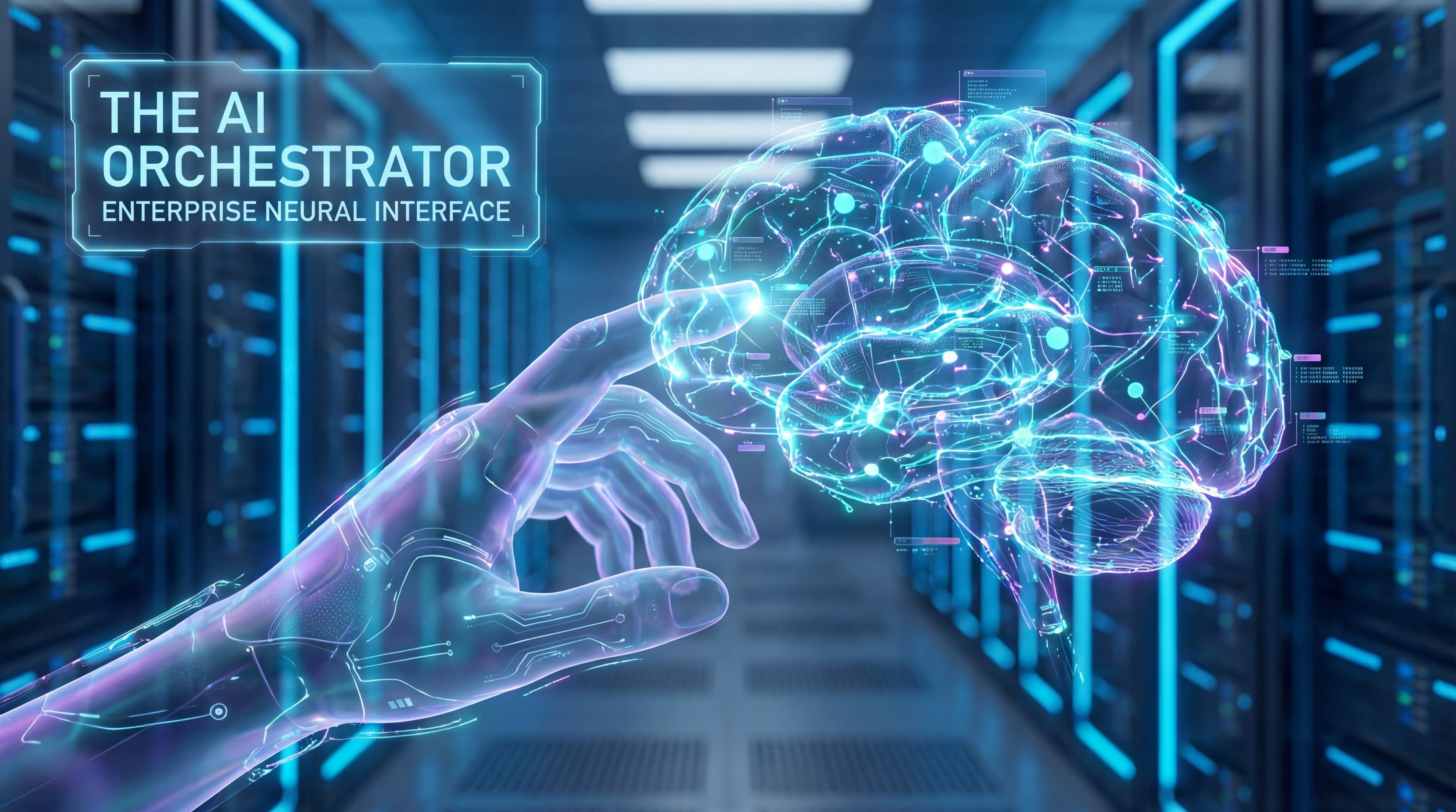 Holographic AI dashboard