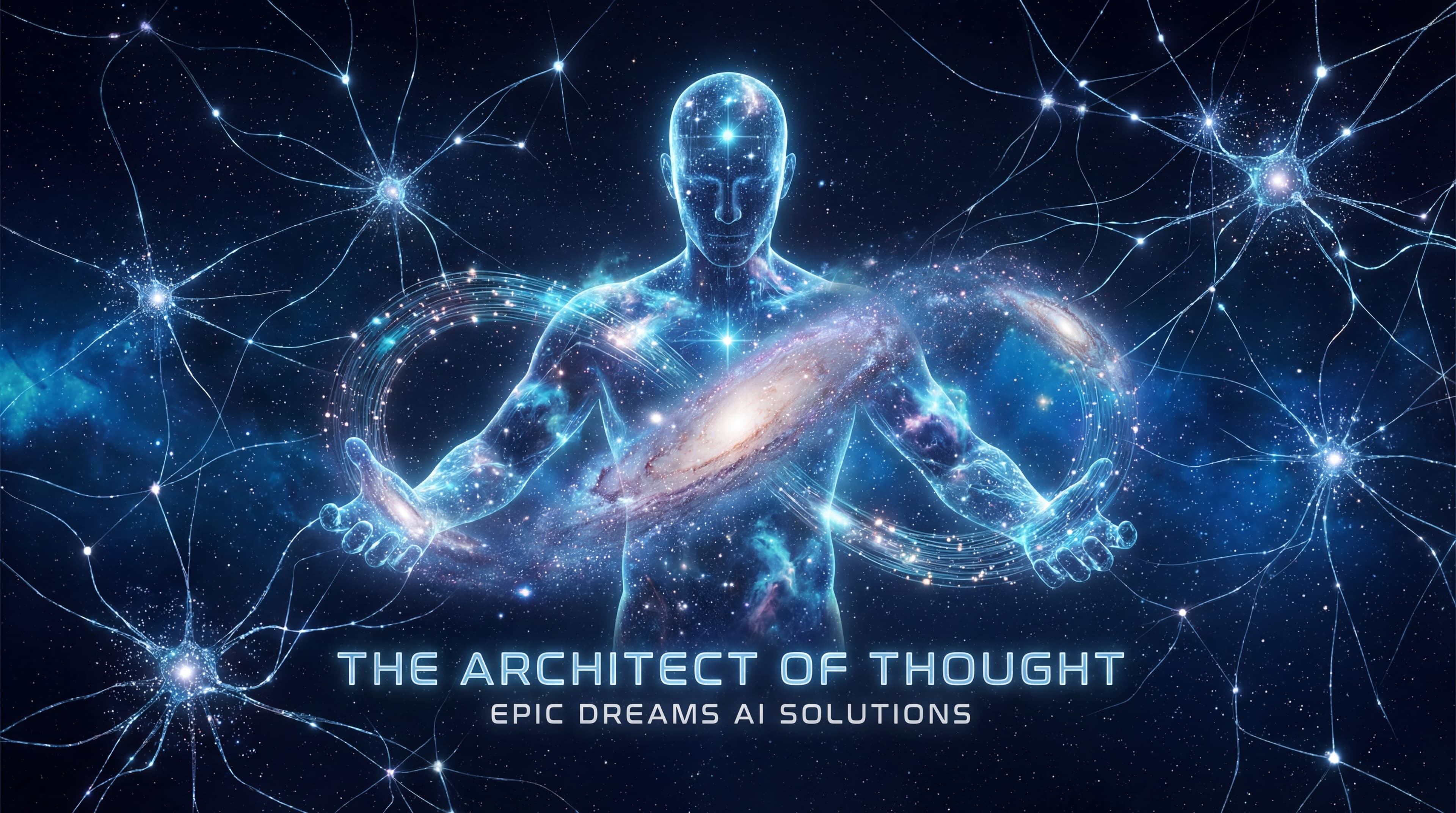 Cosmic human-centered AI visualization